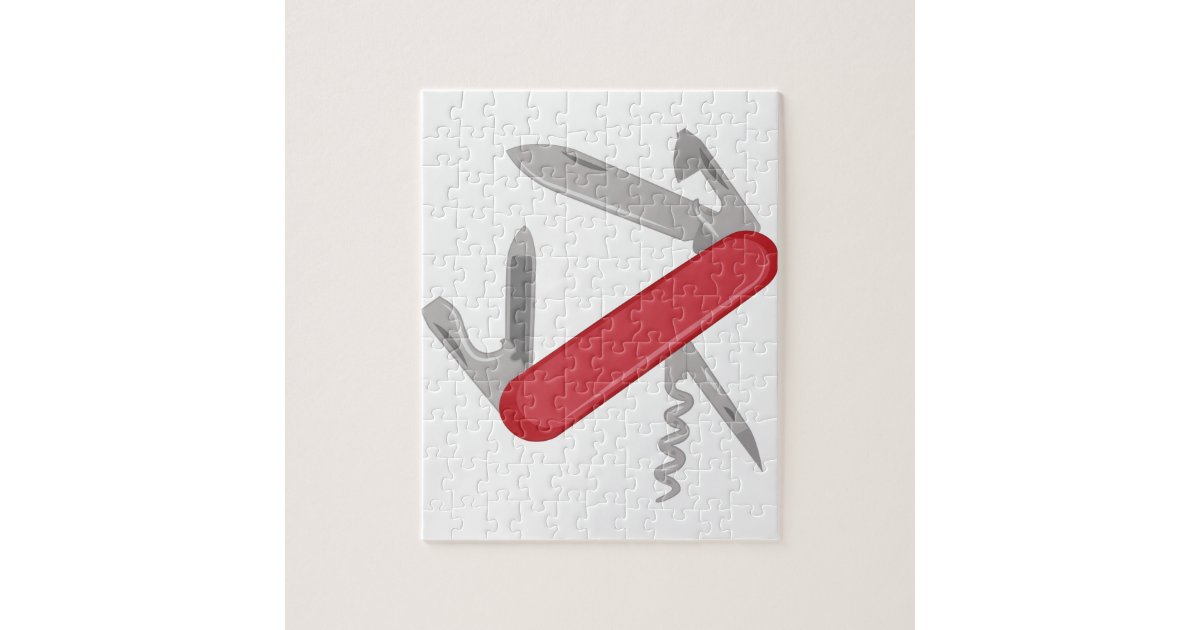 Pocket Knife Jigsaw Puzzle Zazzle
