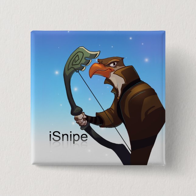 Pocket Legends iSnipe Pin (Front)