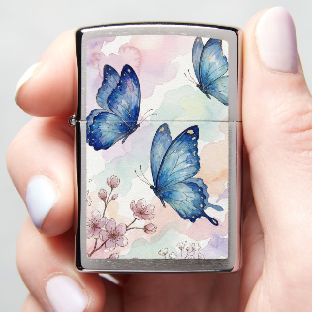 Pocket Lighter with Artistic Design | Compact Meta (In Hand)
