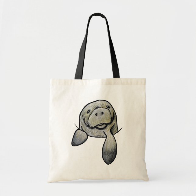 Pocket Manatee KiniArt Bag (Front)