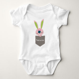 POCKET PALS :: Bunny Rabbit 1 Baby Bodysuit