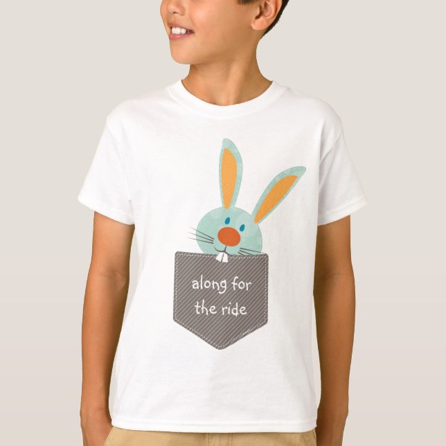 POCKET PALS :: Bunny Rabbit 2 T-Shirt (Front)