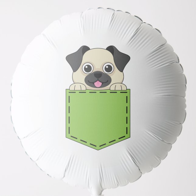 Pocket Pet Dog Balloon (Front)