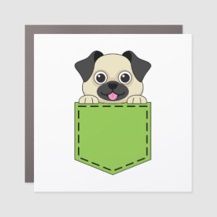 Pocket Pet Dog Car Magnet