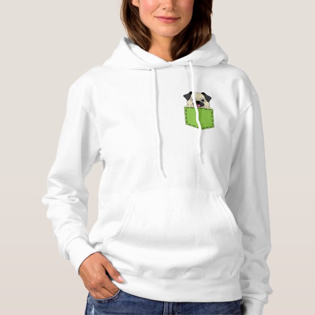 Pocket Pet Dog Hoodie (Front)