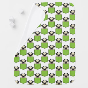 Pocket Pet Dog Pattern Baby Blanket