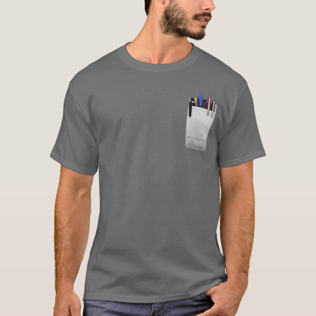 Pocket Protector T-Shirt (Front)