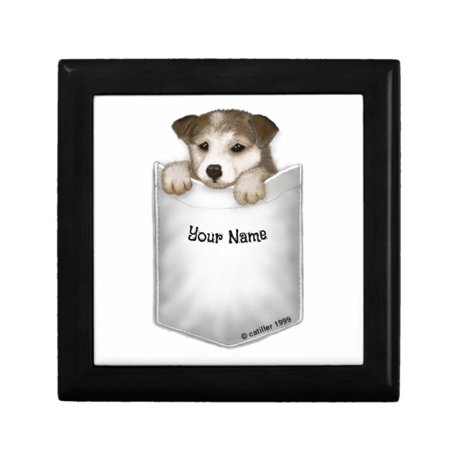 Pocket Puppy Dog  Gift Box (Front)
