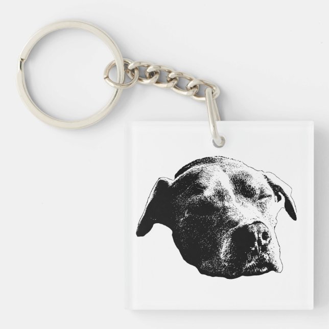 Pocket Quiet Friend Keychain (Front)