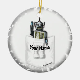 Pocket Robot ornament