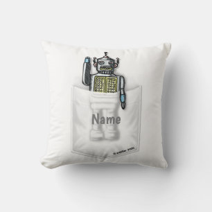 Pocket Robot   Pillow