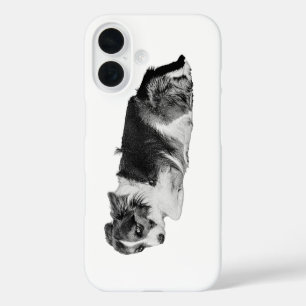 Pocket-Sized Puppy Eyes iPhone 16 Case