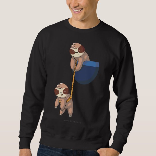 Pocket Sloths Sweatshirt (Front)