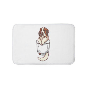 Pocket St Bernard Puppy Bath Mat