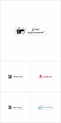 Pocket Teacher Stamps