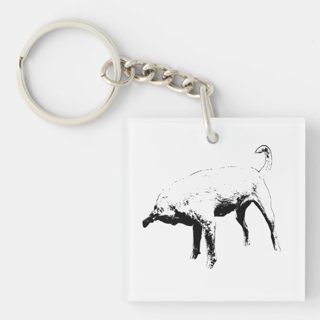 Pocket Terrier Turn Keychain (Front)