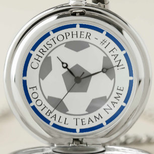 Pocket Watch for a Football Fan