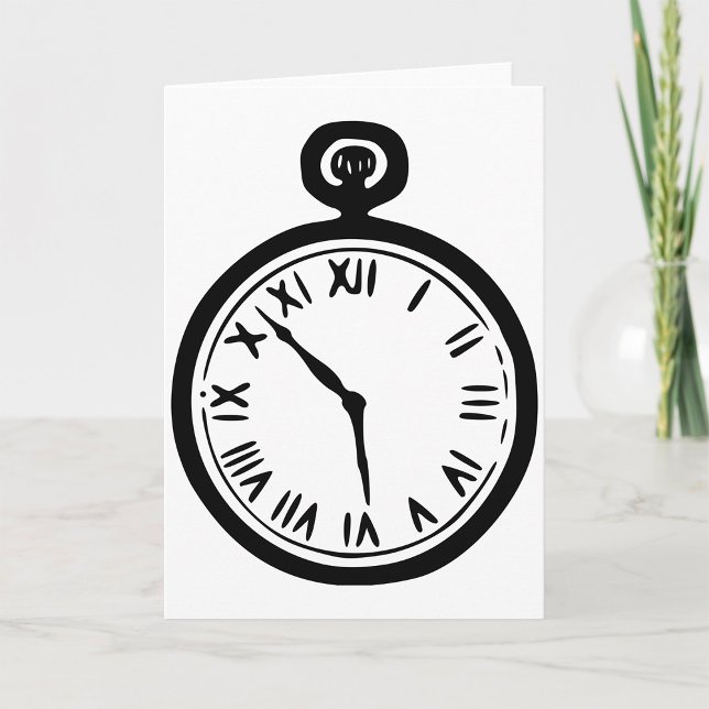 Pocket Watch Greeting Cards (Creator Uploaded)