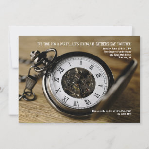 Pocket Watch Invitation