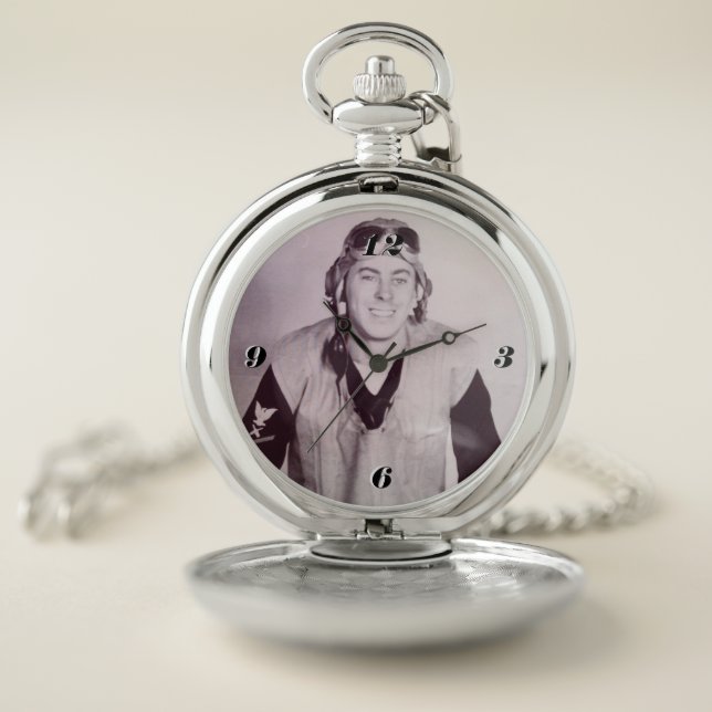Pocket Watch with Photo (Inside)