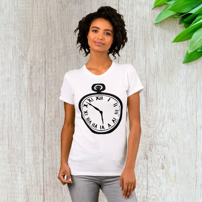 Pocket Watch Womens T-Shirt (Creator Uploaded)