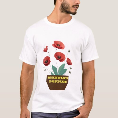 Pocketful of Remembrance _ Poppies T_Shirt