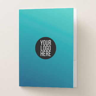 Pockets funny gradient color & Texture Pocket Folder