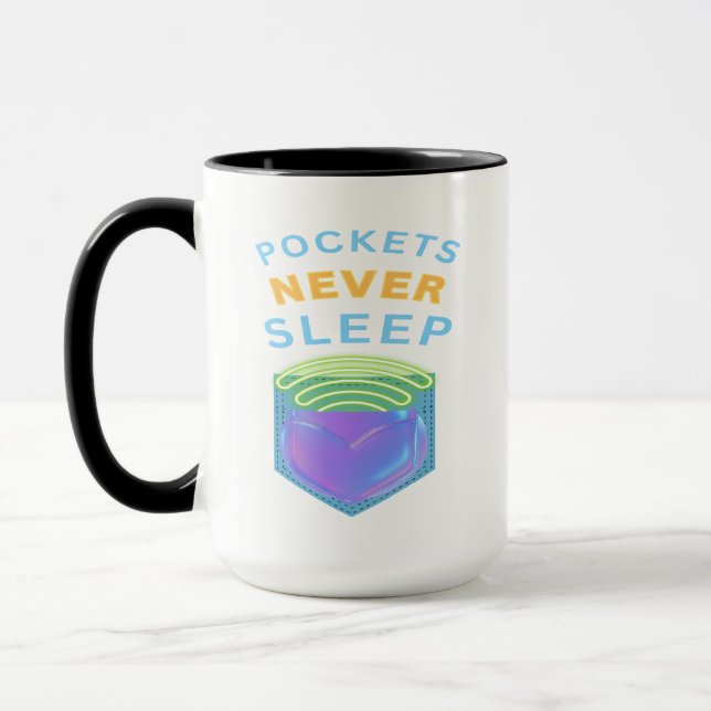 Pockets Never Sleep -mug Mug (Left)