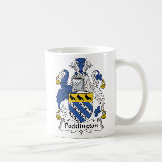 Pocklington Family Crest Coffee Mug