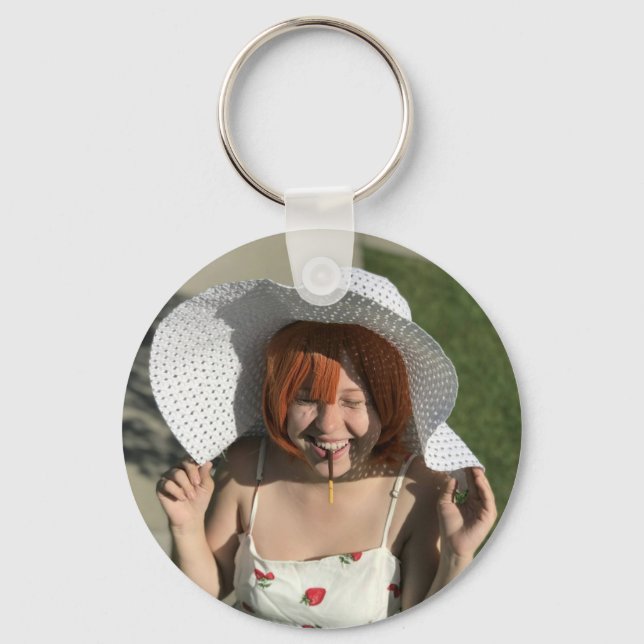 Pocky Game with Rin Keychain (Front)