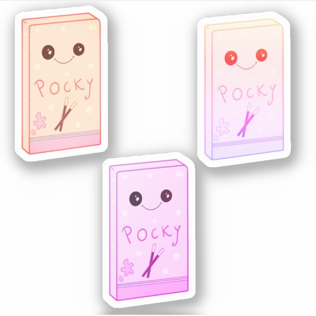 Pocky Sticker (Front)
