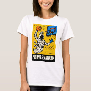 Pocong Slam Dunk - Classic Pop Art T-Shirt