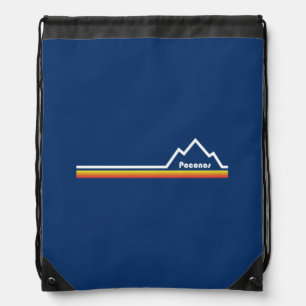 Poconos, Pennsylvania Drawstring Bag