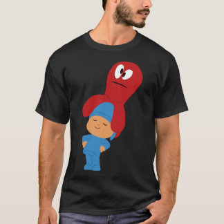 pocoyo has fred on the head Classic T-Shirt