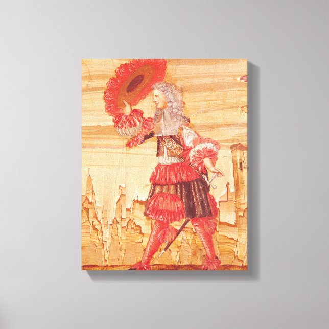 Pocquelin in the Role of Mascarille Canvas Print (Front)