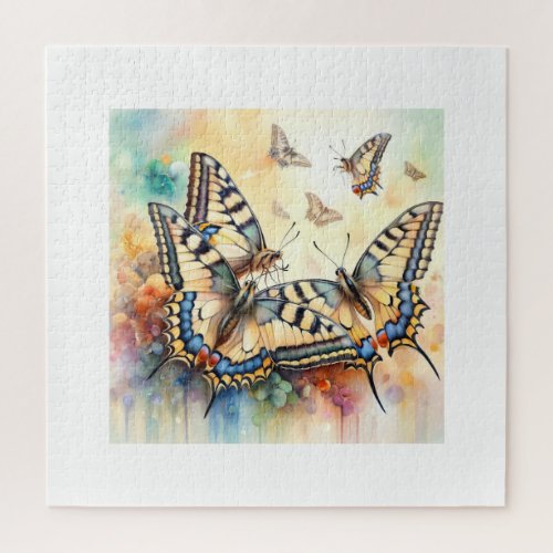 Podalirio Butterflies 280524AREF116 _ Watercolor Jigsaw Puzzle