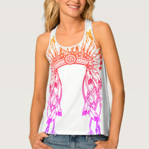 podALMIGHTY.net BIG CHIEF RAINBOW Tank Top