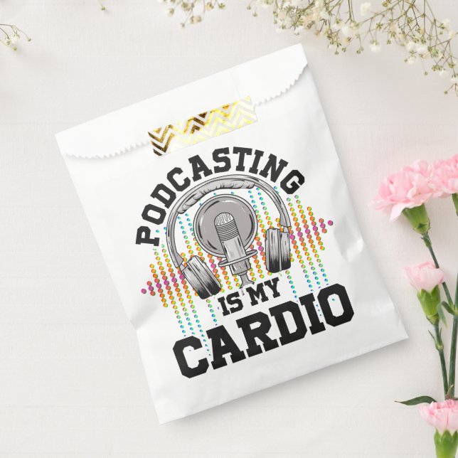 Podcast Content Creators Radio Show Podcasting  Favor Bag (Sealed)