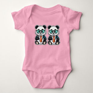 Podcast Panda - The Coolest Host in the Bamboo Biz Baby Bodysuit