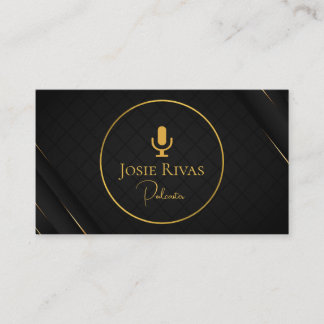 Podcast, Podcaster Business Card