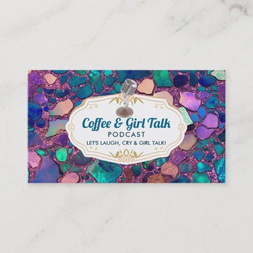 Podcast Slogans business cards
