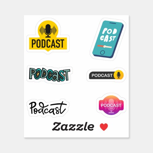 Podcast Stickers