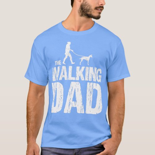Podenco Canario The Walking Dad for Dog Owner  T_Shirt