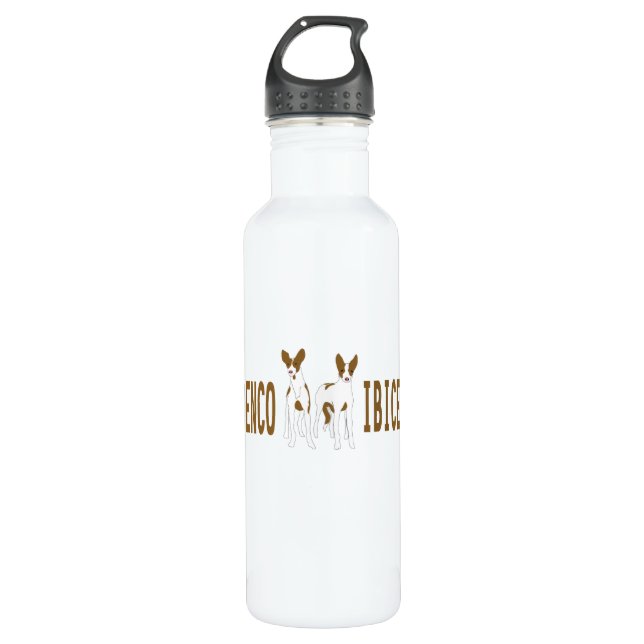 podenco ibicenco water bottle (Front)