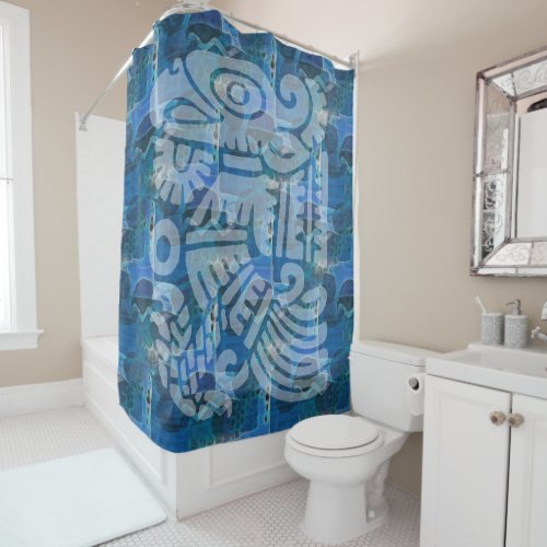 Poder Del Aguila Shower Curtain