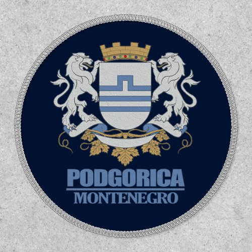 Podgorica Coat of Arms Shirts Patch
