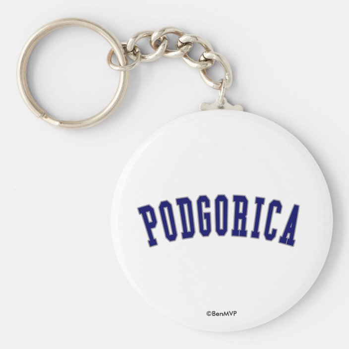 Podgorica Key Chain
