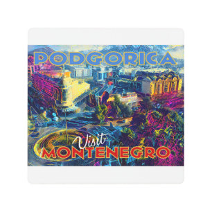 Podgorica, Montenegro Metal Print