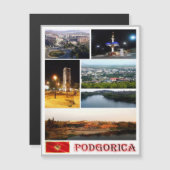 Podgorica - Montenegro - Mosaic - (Front/Back)