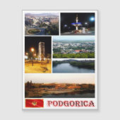 Podgorica - Montenegro - Mosaic - (Front)